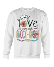 knock-knock Art Crewneck Sweatshirt tile