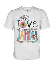Jamma Art V-Neck T-Shirt tile