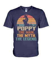 Poppy - The Man - The Myth - V1 V-Neck T-Shirt tile