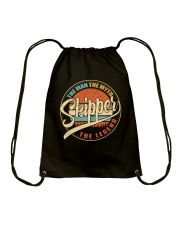 Skipper - The Man - The Myth Drawstring Bag tile