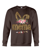 Mema bunny leopard Crewneck Sweatshirt tile