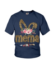 Mema bunny leopard Youth T-Shirt tile