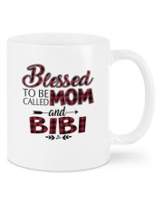 Blessed to be called mom and BIBI Red Mugs tile