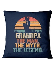Grandpa - The Man - The Myth - Art Square Pillowcase tile