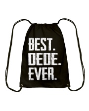 Best Dede Ever 1st Version Drawstring Bag tile