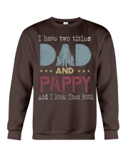 Dad and Pappy Crewneck Sweatshirt tile