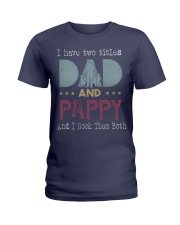 Dad and Pappy Ladies T-Shirt tile