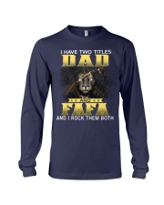Dad and Fafa lion Long Sleeve Tee tile