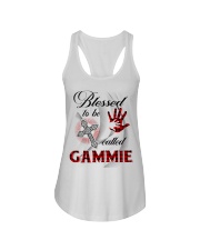 Blessed to be called Gammie - Buffalo Ladies Flowy Tank tile