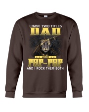 Dad and Pop-Pop lion Crewneck Sweatshirt tile