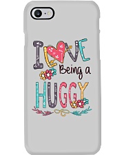 I Love Being a Huggy Font Art Phone Case tile