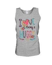 I Love Being a Huggy Font Art Unisex Tank tile