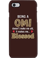 Being a omi - makes me blessed Phone Case tile