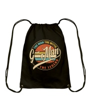 G-Man - The Man - The Myth Drawstring Bag tile