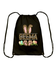 Blessed Geema Bunny Leopard Drawstring Bag tile