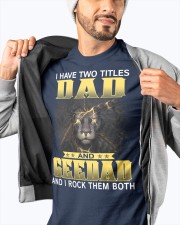 Dad and Geedad lion Classic T-Shirt apparel-classic-tshirt-lifestyle-front-93