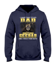 Dad and Geedad lion Hooded Sweatshirt tile