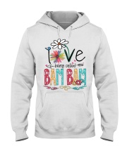 Love being called Bam Bam Art Hooded Sweatshirt tile