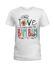 Love being called Bam Bam Art Ladies T-Shirt tile