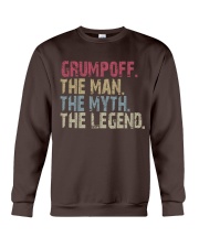 Grumpoff The Man The Myth The Legend Crewneck Sweatshirt tile