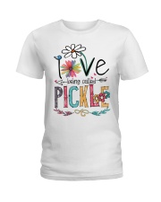 Pickle Art Ladies T-Shirt tile