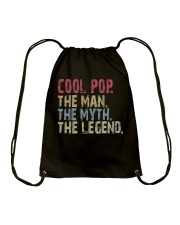 Cool Pop The Man The Myth The Legend Drawstring Bag tile