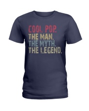 Cool Pop The Man The Myth The Legend Ladies T-Shirt tile