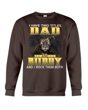 Dad and Buddy lion Crewneck Sweatshirt tile