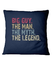 Big Guy The Man The Myth The Legend Square Pillowcase tile
