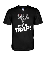 IT'S A TRAP V-Neck T-Shirt thumbnail