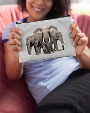 Elephant Accessory Pouch Accessory Pouch - Standard aos-accessory-pouch-8-5x6-lifestyle-front-06