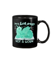 BOOK DRAGON in TEAL -Julia Mills Exclusive Mug thumbnail