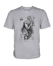 KING AND QUEEN T-SHIRT V-Neck T-Shirt thumbnail