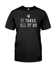 Face Mask Neck Gaiter it takes all of us Classic T-Shirt tile