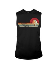 Cornhole Vintage Husband Papa Cornhole Legend Sleeveless Tee tile