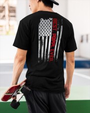 Best Poppi Ever American USA flag Classic T-Shirt apparel-classic-tshirt-lifestyle-back-68