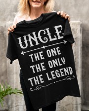 Uncle The One The Only The Legend Classic T-Shirt apparel-classic-tshirt-lifestyle-front-117