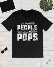 My Favorite People Call Me Pops Classic T-Shirt lifestyle-mens-crewneck-front-17
