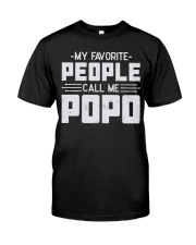 My Favorite People Call Me Popo Premium Fit Mens Tee tile