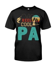 Retro Fishing Reel Cool Pa Premium Fit Mens Tee tile