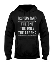 Bonus Dad The One The Only The Legend Hooded Sweatshirt tile
