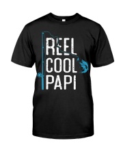 Fishing Reel Cool Papi Fisherman Classic T-Shirt front