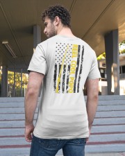 Reel Cool Popo American Flag Fishing Fisherman Classic T-Shirt apparel-classic-tshirt-lifestyle-back-48
