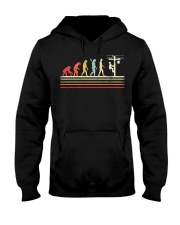 Evolution Of Lineman Electrician Hooded Sweatshirt tile