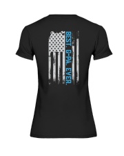 Best G-pa Ever American USA flag Premium Fit Ladies Tee tile