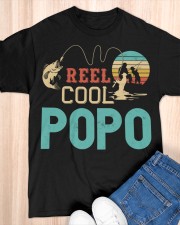 Retro Fishing Reel Cool Popo Classic T-Shirt apparel-classic-tshirt-lifestyle-front-154