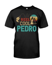 Retro Fishing Reel Cool Pedro Premium Fit Mens Tee tile
