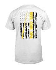 Reel Cool Opa American Flag Fishing Fisherman Premium Fit Mens Tee tile