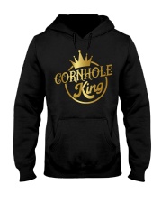 Cornhole King Retro Dadhole Hooded Sweatshirt tile