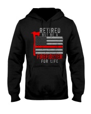Retired But Be A Firefighter For Life Hooded Sweatshirt tile